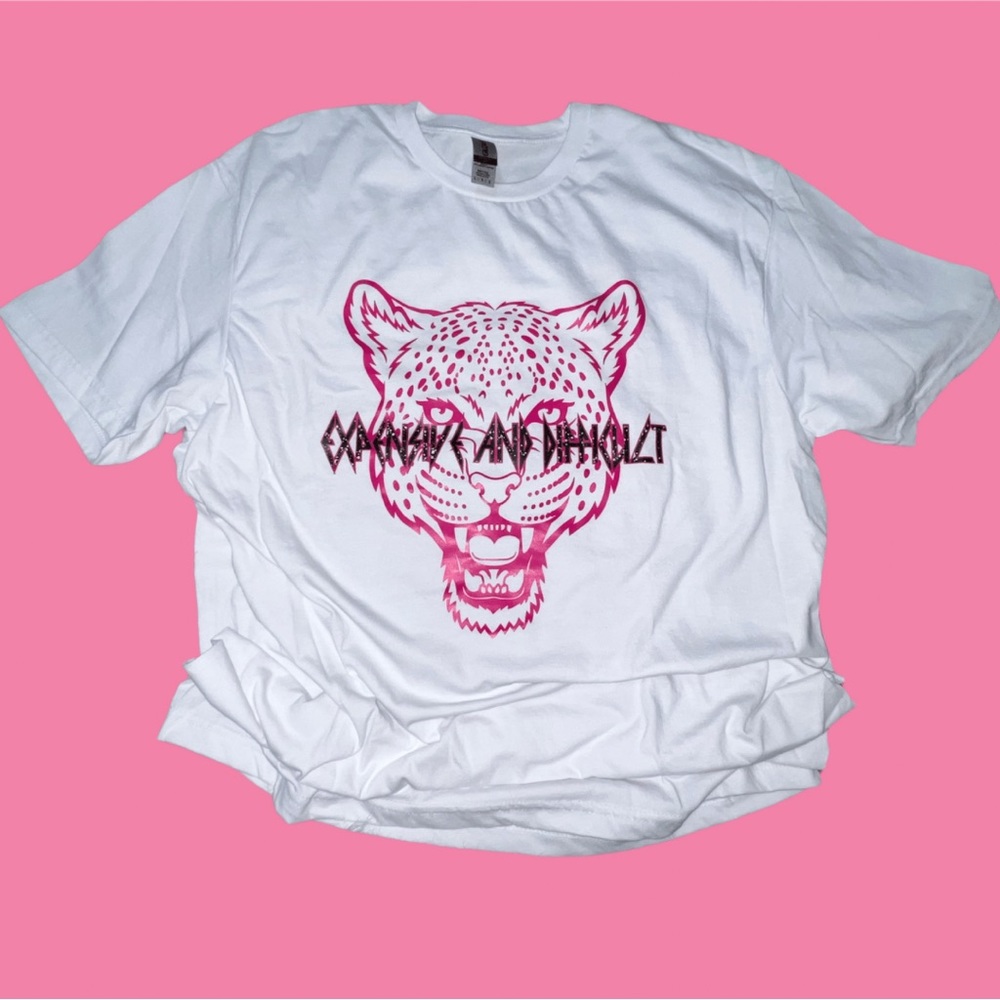 White Expensive and Difficult Tee